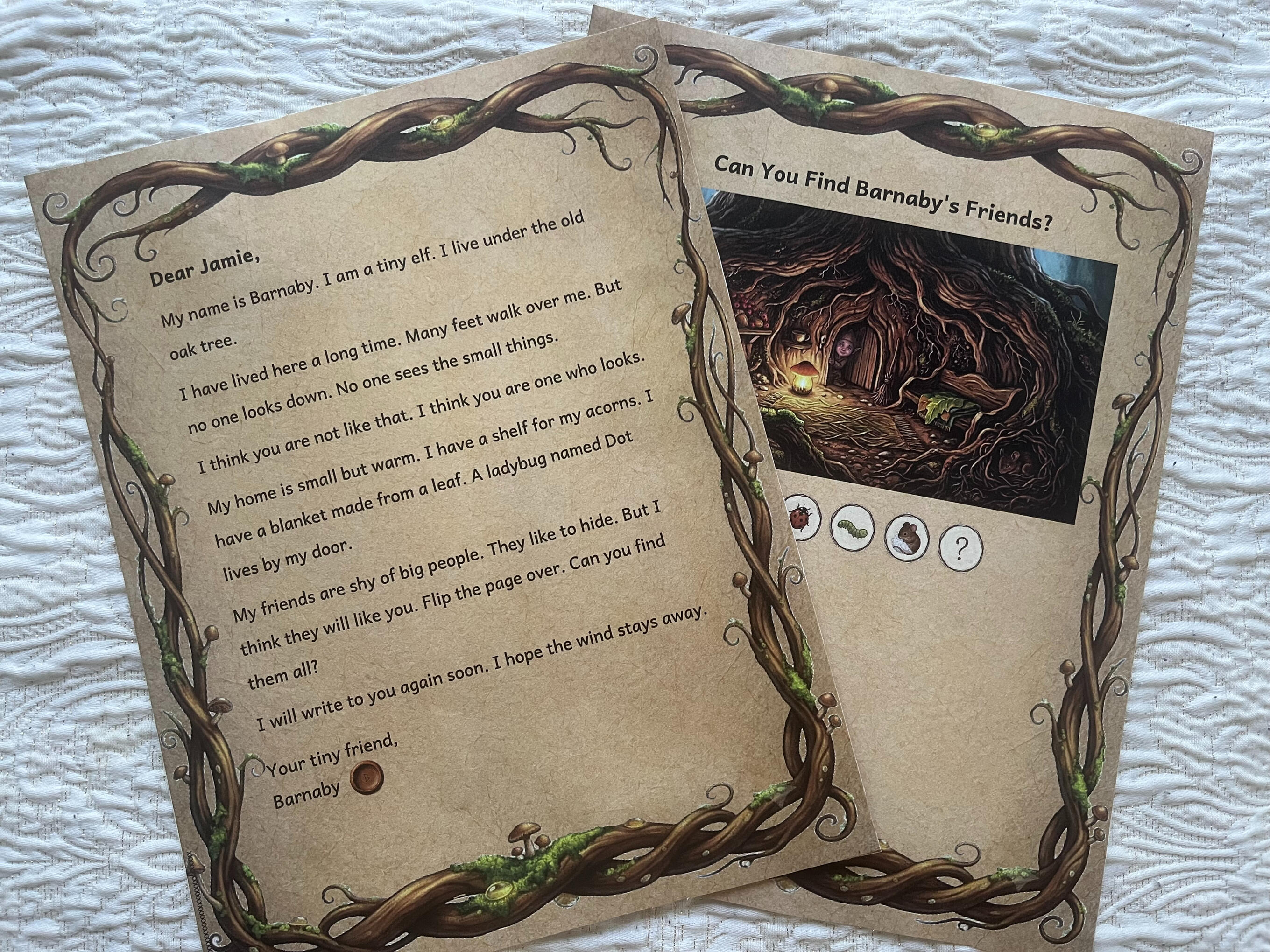 Letter and Puzzle Set